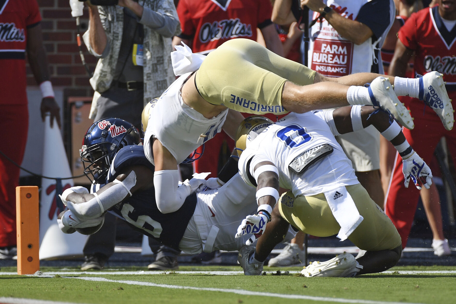 APTOPIX Tulsa Mississippi Football